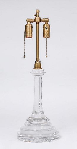 ENGLISH GLASS LAMP