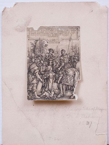 MISCELLANEOUS GROUP OF SIX OLD MASTER PRINTS