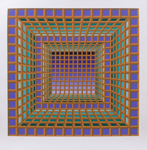 VICTOR VASARELY (1906-1997): LONDON; MEXICO CITY; AND MEXICO CITY