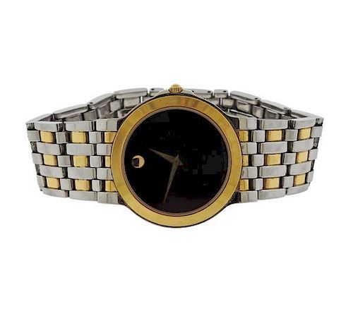 Movado Two Tone Classic Watch 81G21898