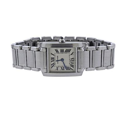Cartier Tank Francaise Steel Watch
