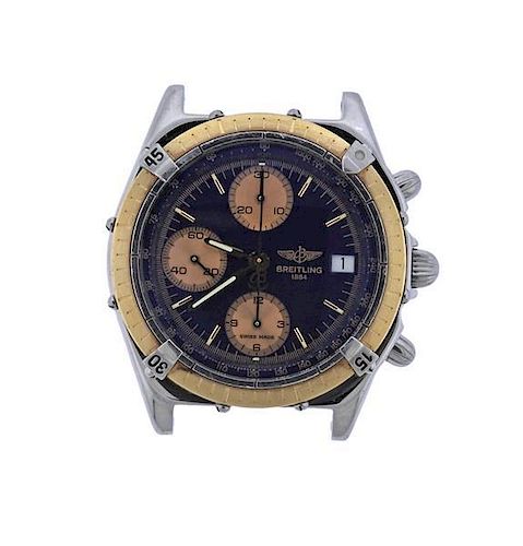 Breitling Chronomat Steel Gold Watch C17290