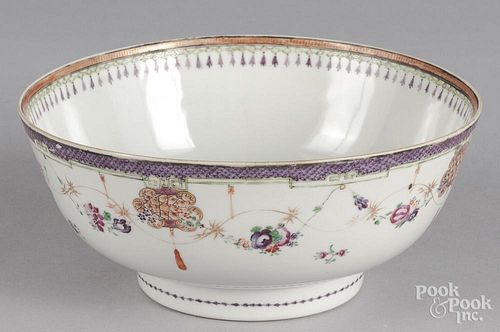 Chinese export porcelain bowl, 19th c.