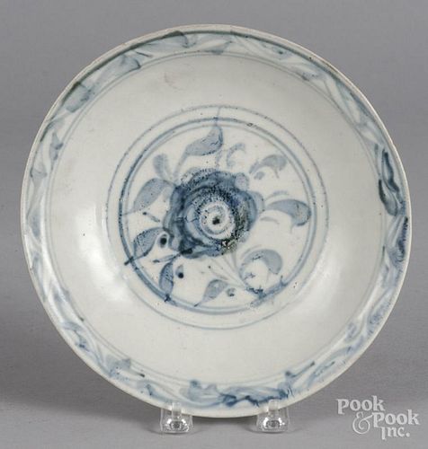 Chinese blue and white porcelain plate