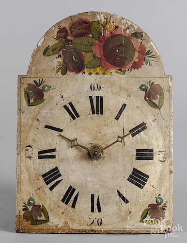 German wag on the wall clock, 19th c.
