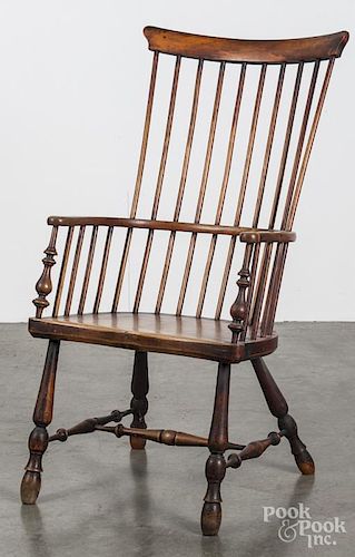 English Windsor armchair, 19th c.