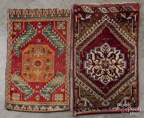 Five Oriental mats.