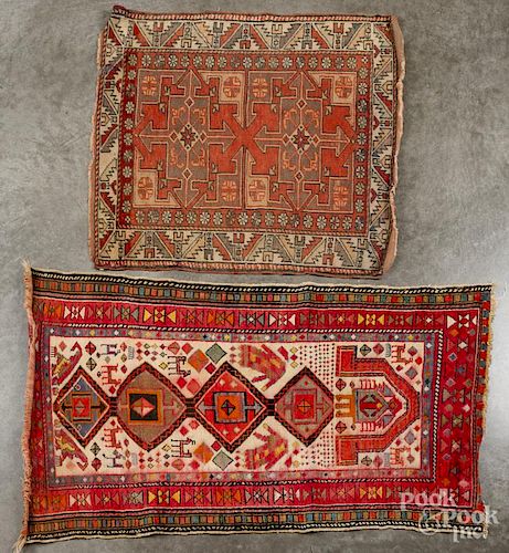 Two Caucasian carpets, ca. 1930