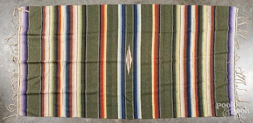 Mexican woven blanket