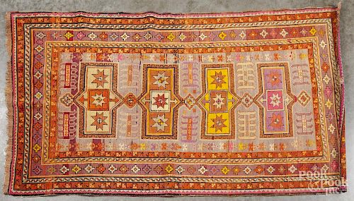 Semi antique Caucasian carpet