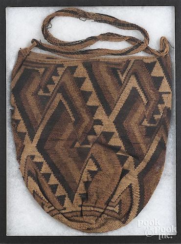 Native American woven pouch