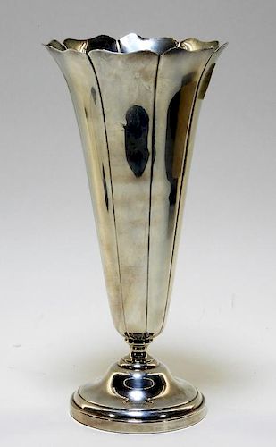 Wallace Silver Arts & Crafts Floriform Vase