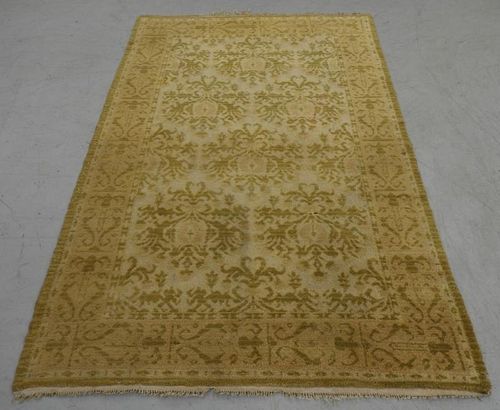 Semi Antique Spanish Handmade Carpet Rug