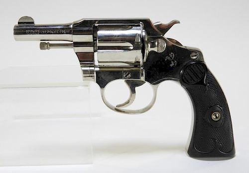 C.1933 Colt Police Positive .32 Pistol Hand Gun