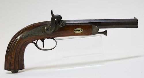 C.1840 French Percussion Target Pistol