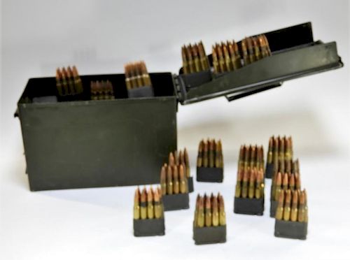 Cartridge Case Full of 30-06 Bullets 350+