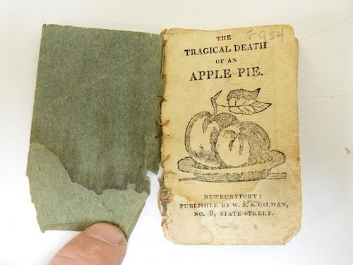 19C. The Tragical Death of an Apple Pie Chapbook