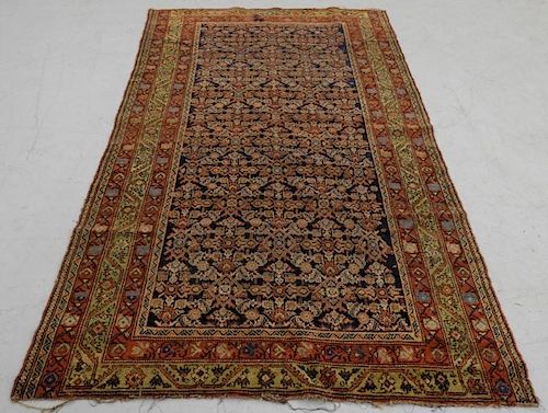 Middle Eastern Malayir Hamhadan Carpet Rug