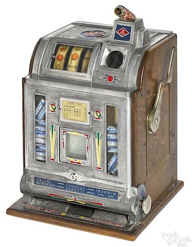Jennings 5 cent trade stimulator slot machine