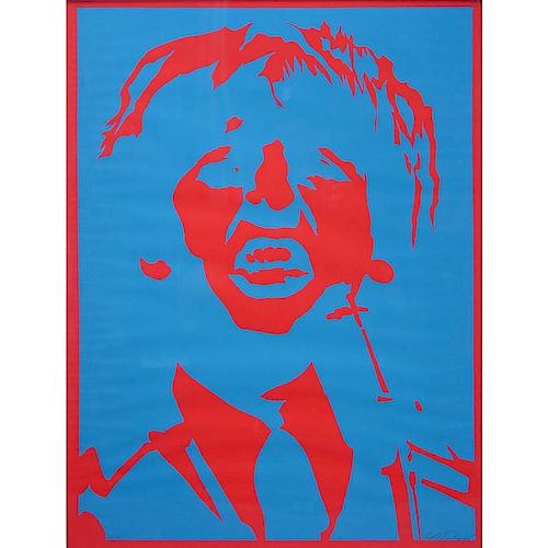 Robert Stanley, American (1932-1997) Silkscreen in 2 colors "Ringo Starr"