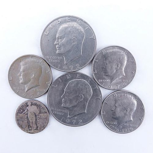 Collection of Six (6) U.S. Coins