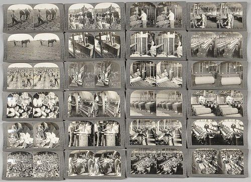 Stereoview Cards of the Cotton Industry