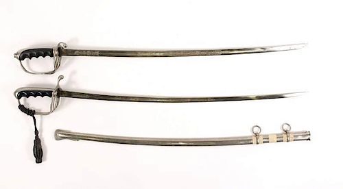 Group of 2 American Swords/Sabres Horstmann Co