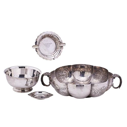 STERLING & SILVER PLATE GROUP