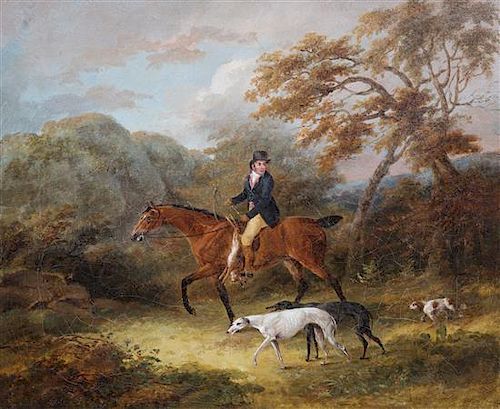Dean Wolstenholme Jr., (British, 1798-1883), Coming Back from the Hunt