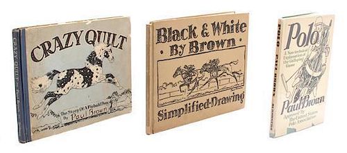 BROWN, Paul (1893-1958). Polo, A Non-Technical Explanation of the Galloping Game.