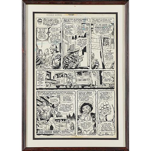 ORIGINAL COMIC BOOK STORY PAGES