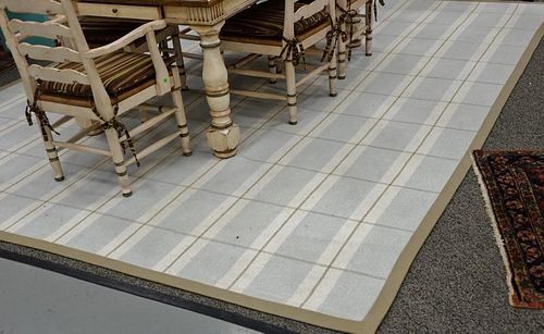 Contemporary custom carpet, 9'8" x 12'2"