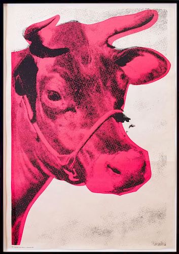 AFTER ANDY WARHOL (1928-1987): COW WALLPAPER