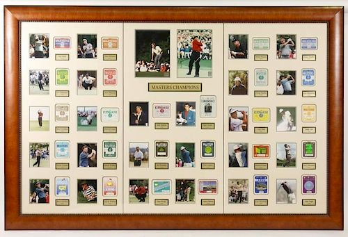 25 Years of Masters Champions Badges, Photos