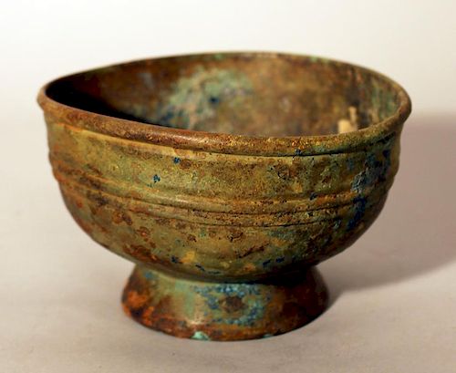 Chinese bronze bowl