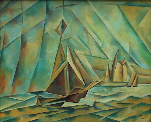 Lyonel Feininger (1871-1956)-manner