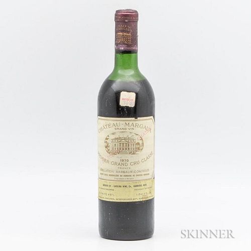 Chateau Margaux 1970, 1 bottle