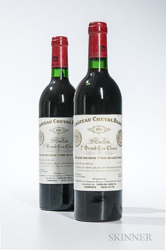 Chateau Cheval Blanc 1982, 2 bottles