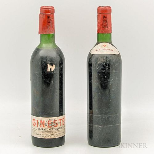 Chateau Latour 1967, 2 bottles
