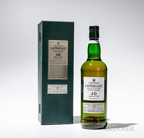 Laphroaig 40 Years Old 1960, 1 750ml bottle (pc)