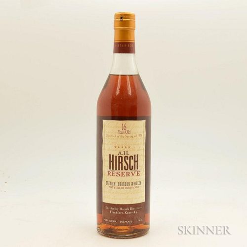AH Hirsch Reserve 16 Years Old 1974, 1 750ml bottle