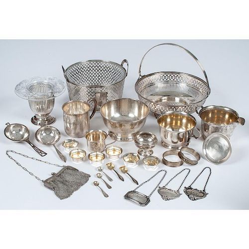 Sterling Silver Bowls and Other Accessories