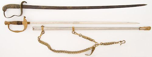 Lot of Indian War Era Swords