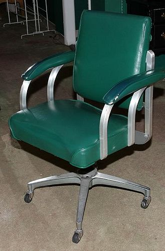 Machine age office chair