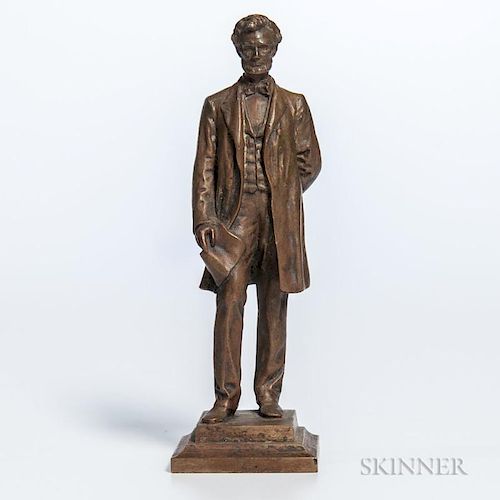 George E. Bissell Bronze Statue of Abraham Lincoln