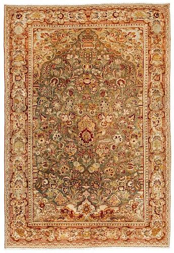 Antique Tabriz Rug, Persia: 4'6'' x 6'7''