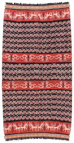 Man's Hinggi/Shoulder Cloth, East Sumba, Mid 20th C.