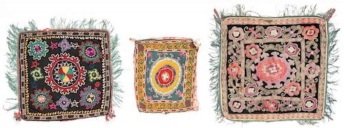 3 Small Uzbek Embroideries