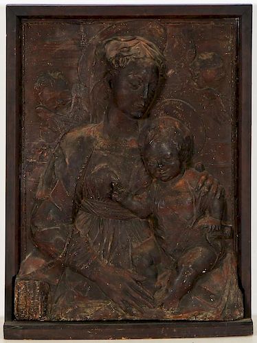 18th c. European Madonna and Child