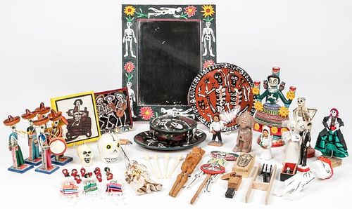 Large Estate Collection of Misc. Mexican Folk Art Items